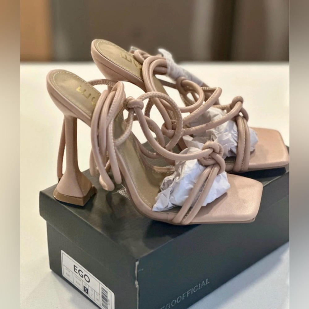 EGO Women's Blush Strappy Heels